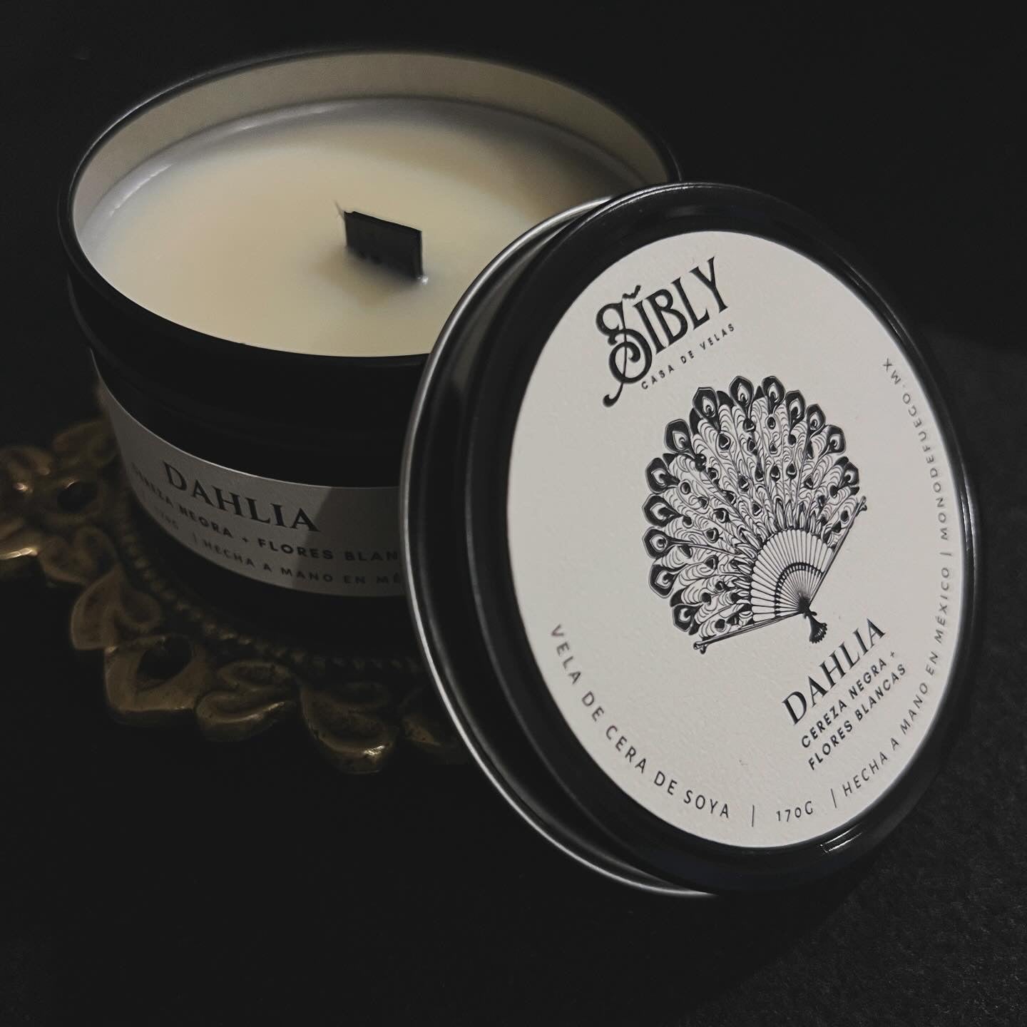 VELA - DAHLIA - CEREZA NEGRA
