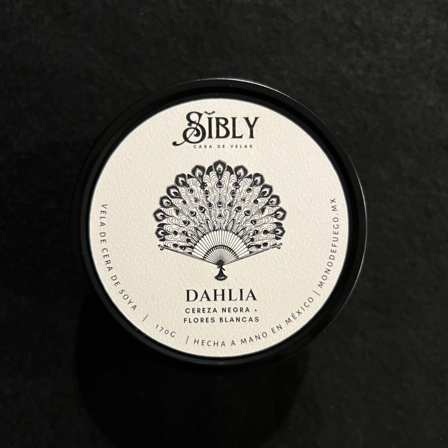 VELA - DAHLIA - CEREZA NEGRA