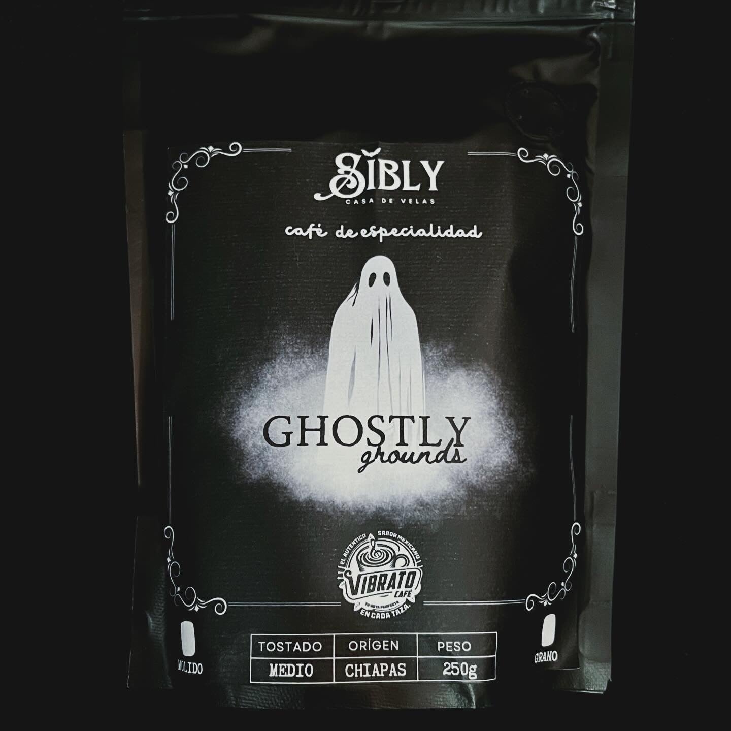 CAFÉ DE ESPECIALIDAD - GHOSTLY GROUNDS - SIBLY